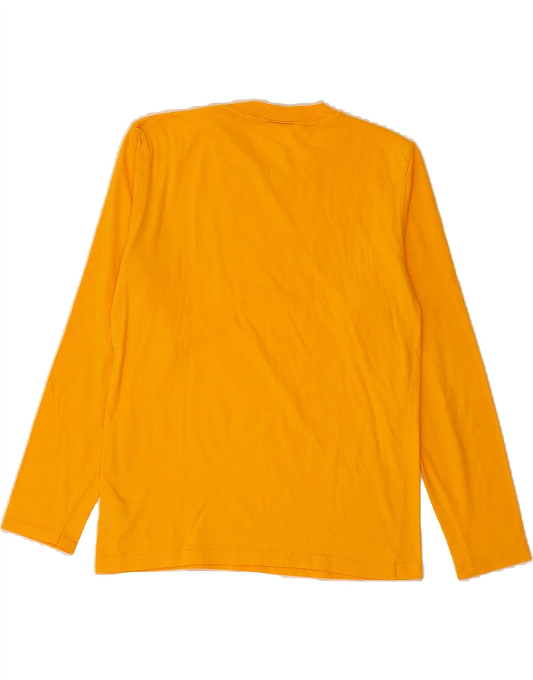 LEE Womens Top Long Sleeve UK 12 Medium Yellow Cotton Vintage Lee and Second-Hand Lee from Messina Hembry 