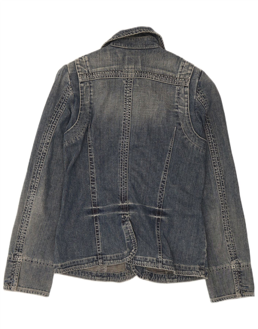 Diesel Veste en jean pour femme UK 12 Bleu moyen Coton