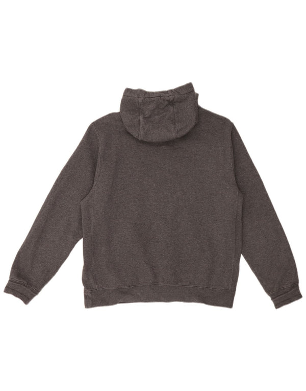 Nike Pull à capuche en coton moucheté gris moyen pour homme