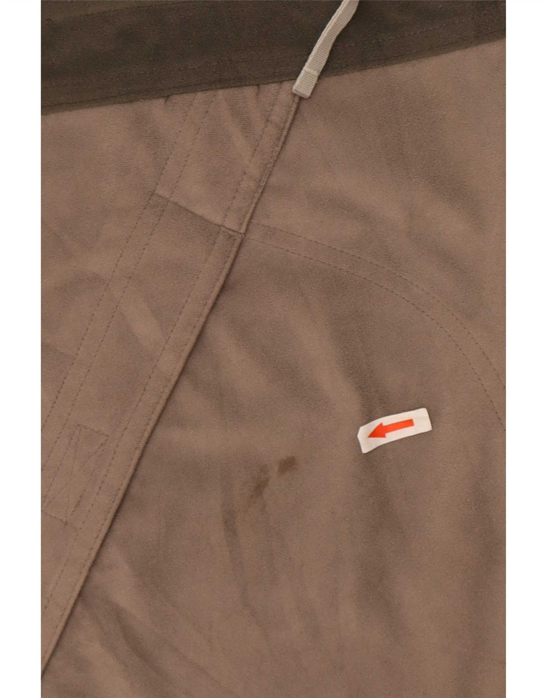 Diadora Veste de survêtement pour homme UK 38 Marron moyen Polyester colour block