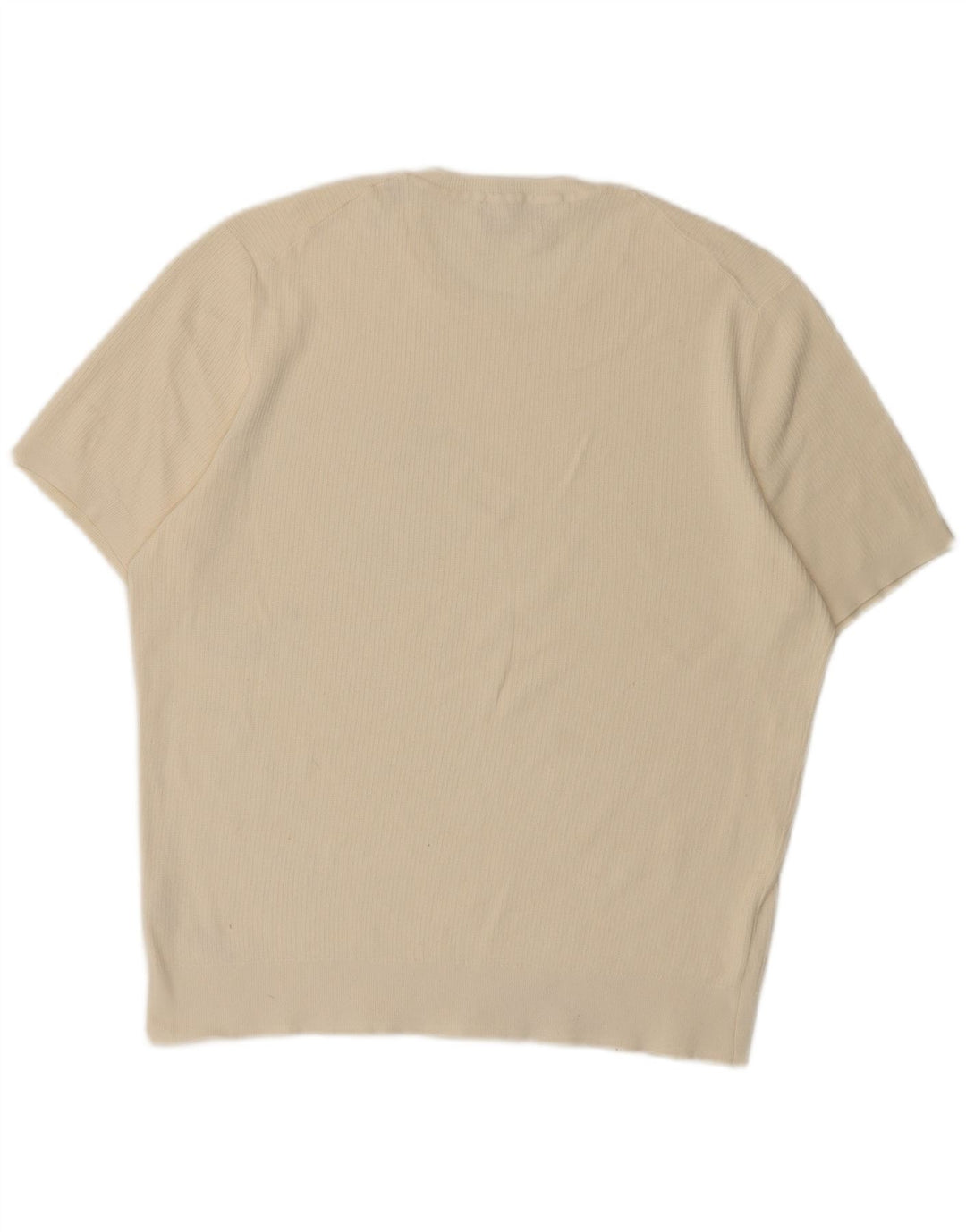 Massimo Dutti T-shirt à manches courtes pour homme en coton blanc