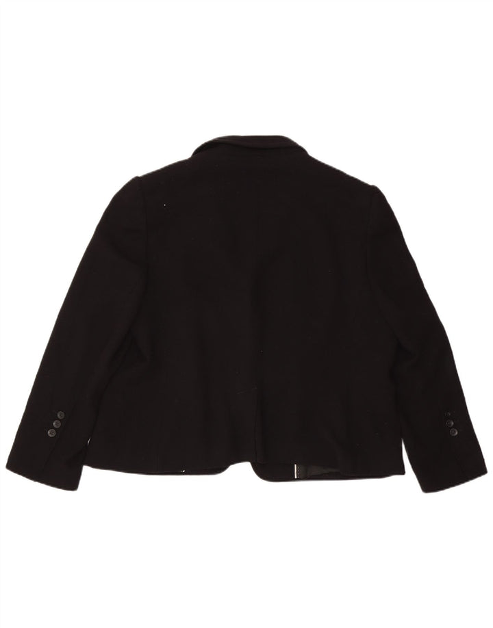 Marks & Spencer Veste blazer à 1 bouton pour femme UK 22 3XL Noir