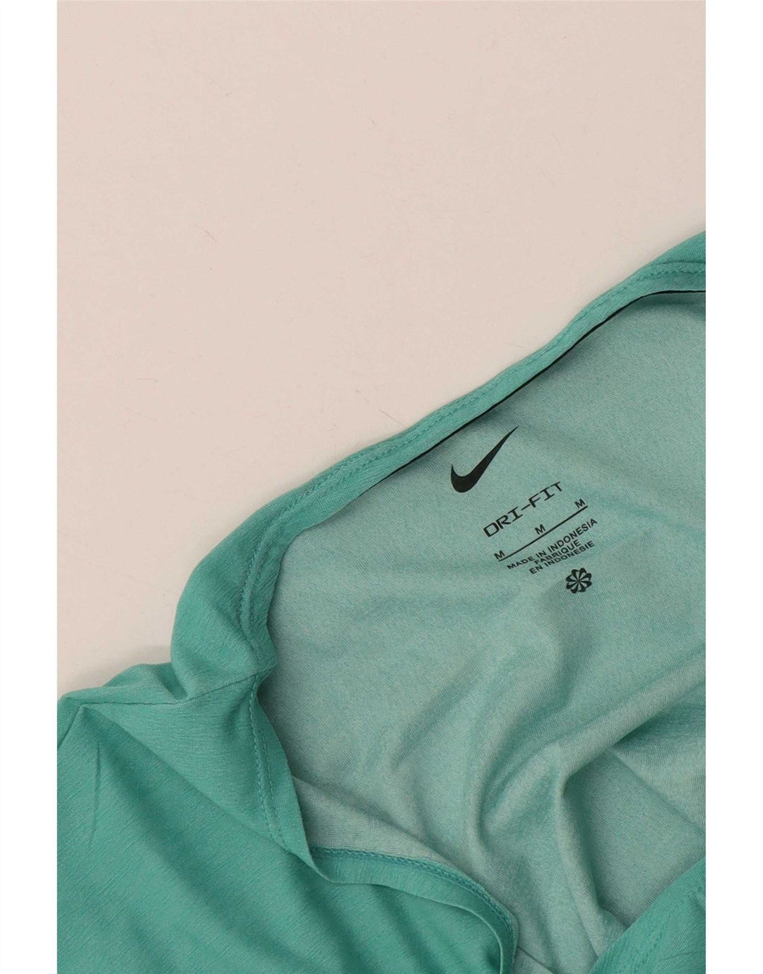 Nike Dri Fit T-shirt pour femme UK 14 Bleu moyen