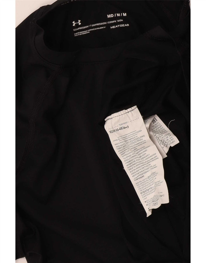 Under Armour T-Shirt Compression Homme Noir Moyen Polyester