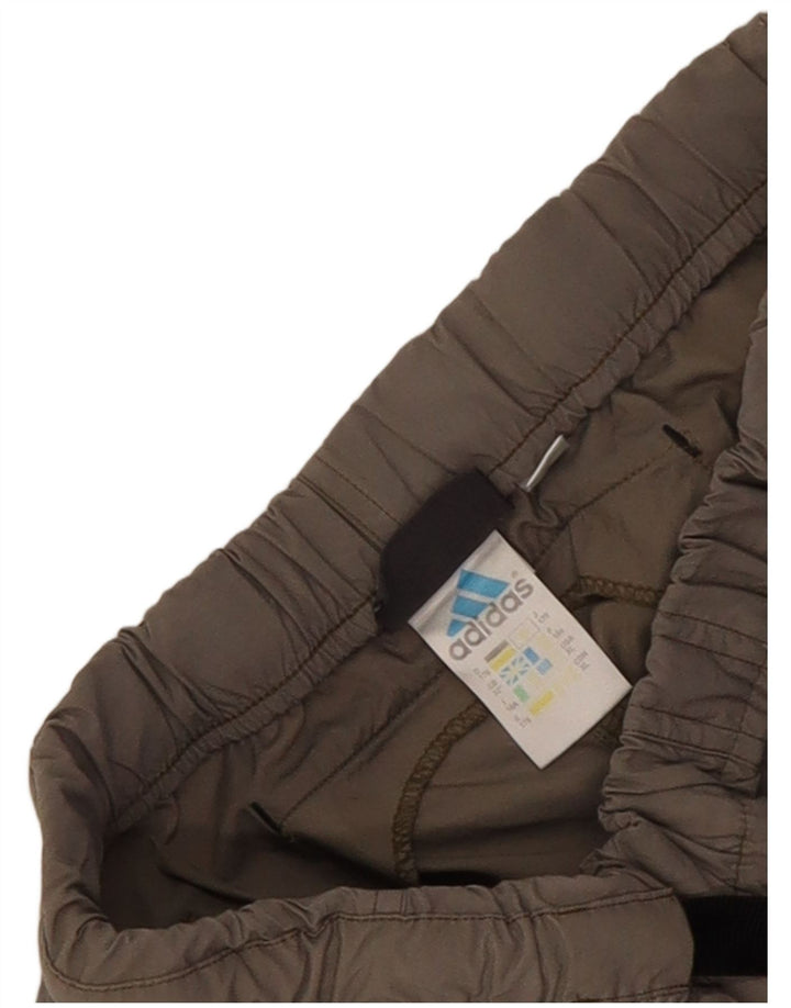 Adidas Pantalon Imperméable Garçon 13-14 ans Gris Colourblock Polyamide