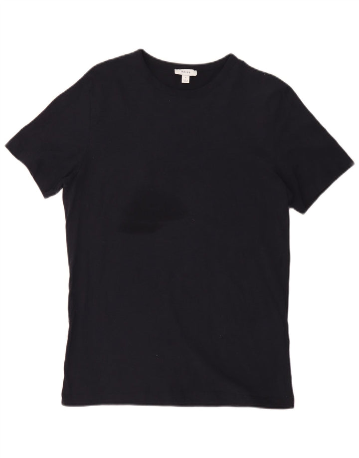 Reiss T-Shirt Homme Haut Petit Noir Coton