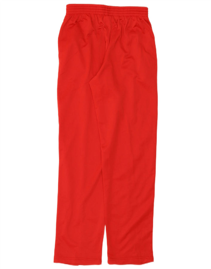 Asics Pantalon de survêtement graphique pour femme UK 12 Rouge moyen Polyester