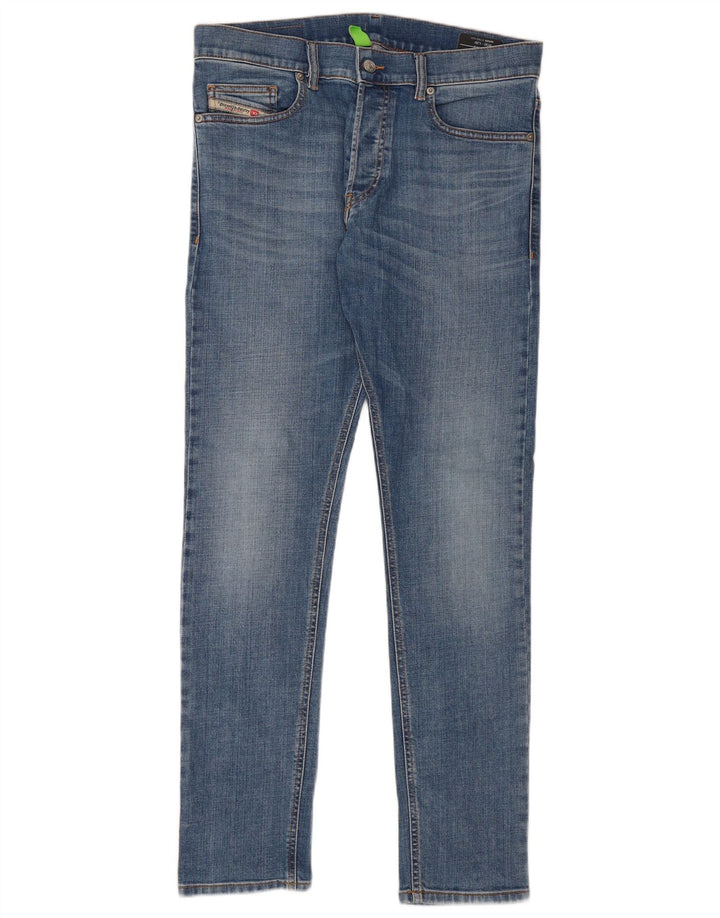 Diesel Jean D-Luster Slim W30 L30 Homme Bleu Coton