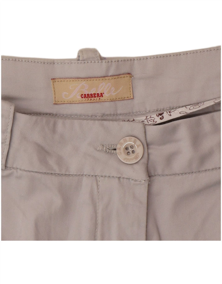 Carrera Pantalon Capri Femme W34 L19 Gris