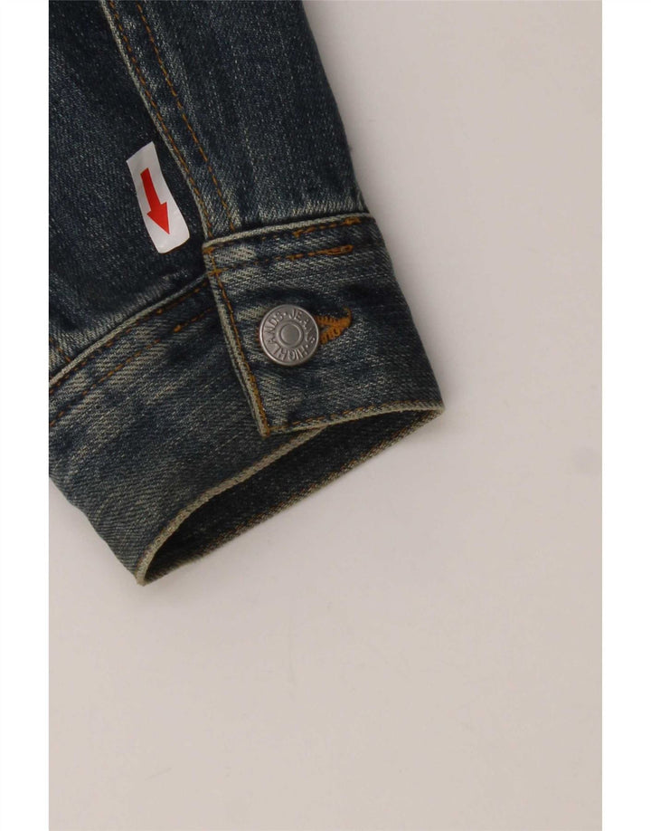 High Lands Veste en jean pour homme UK 38 Bleu moyen Coton