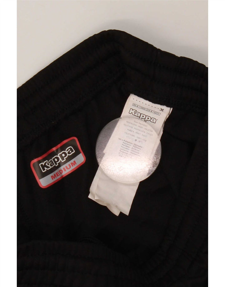 Kappa Pantalon de Survêtement Corby Rugby Club Homme Noir Moyen Polyester