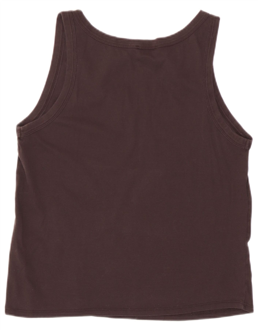 Massimo Dutti Débardeur Femme UK 14 Large Noir Coton