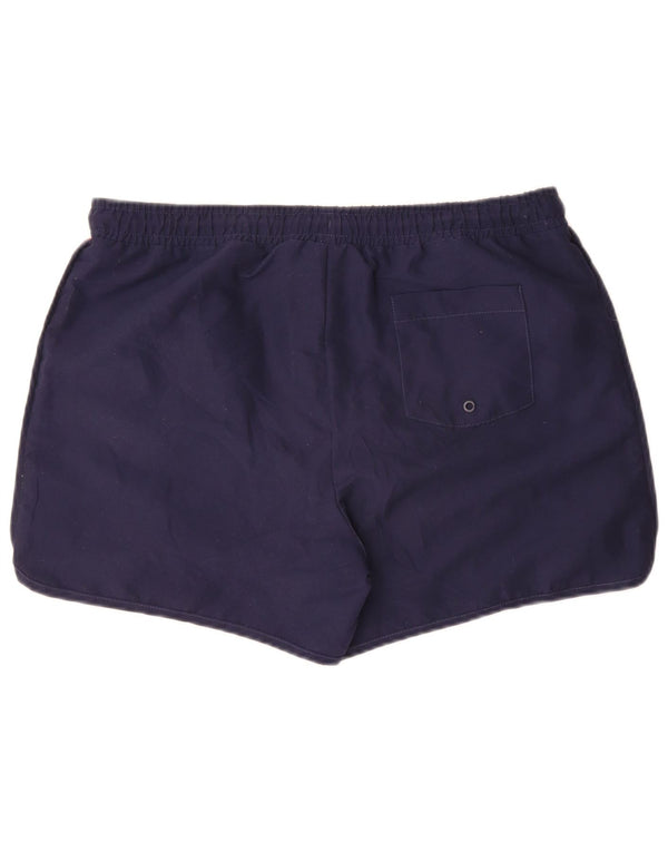 Fila Short de Bain Homme Large Bleu Marine Colorblock Polyester