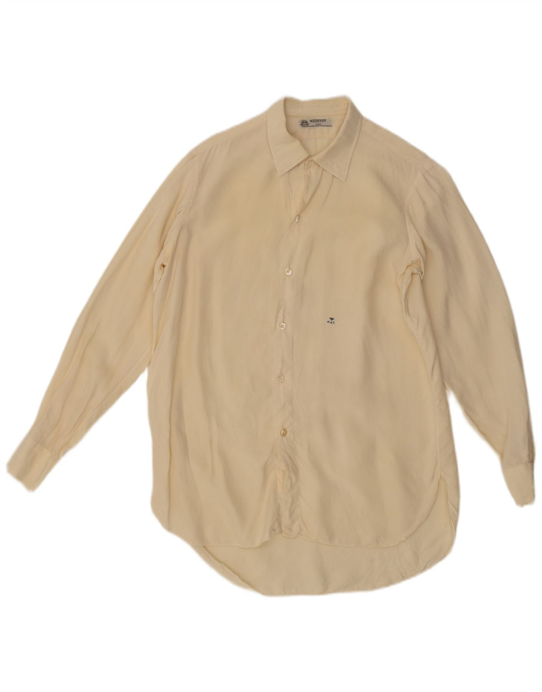 Chemise Homme Vintage Jaune Moyen