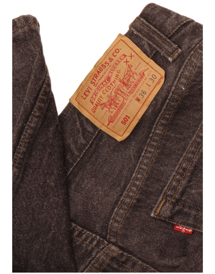 Levi's Jean Droit 501 Homme W36 L30 Gris