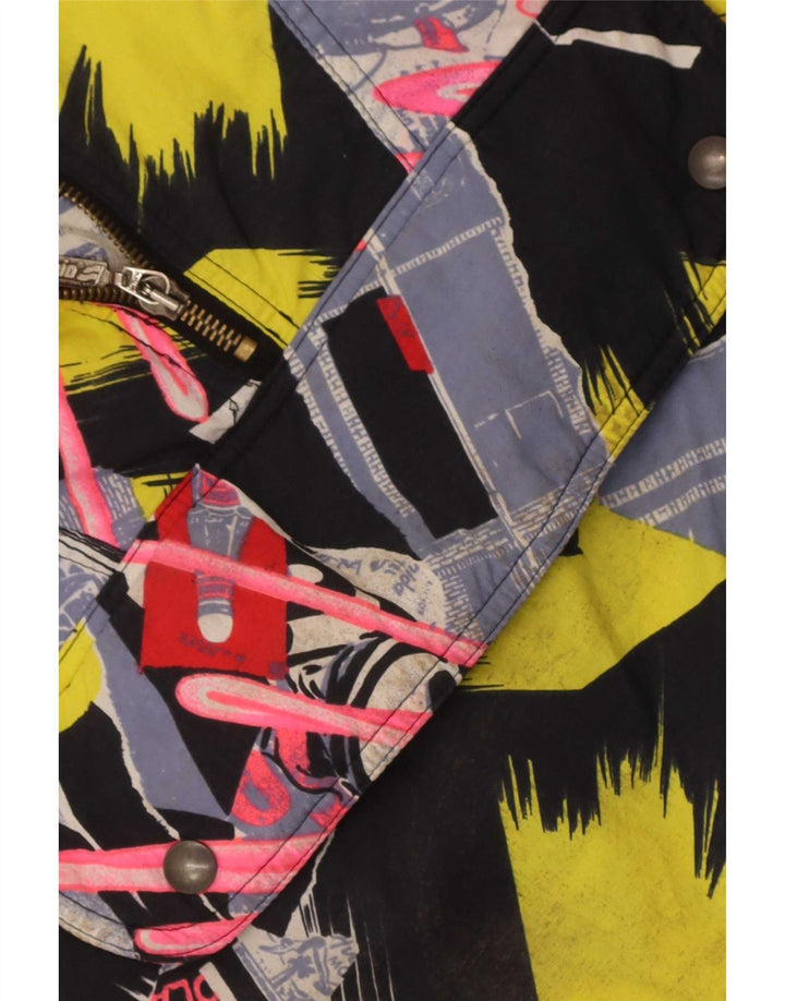Olympia Veste de pluie graphique pour homme UK 40 Large Multicolore Colourblock