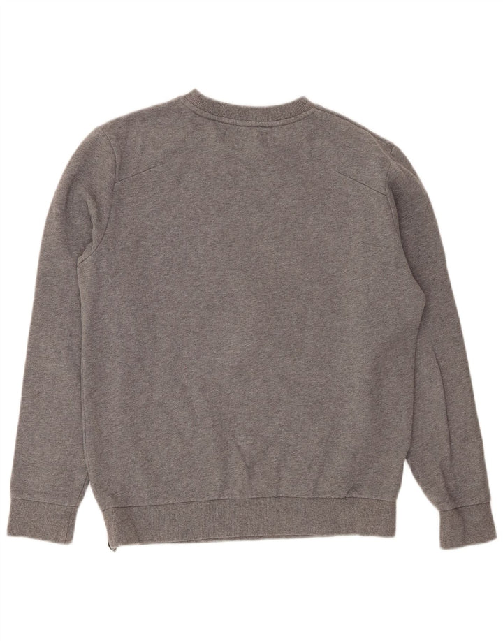 Calvin Klein Jeans Sweat-Shirt Graphique Homme Gris Moyen Moucheté