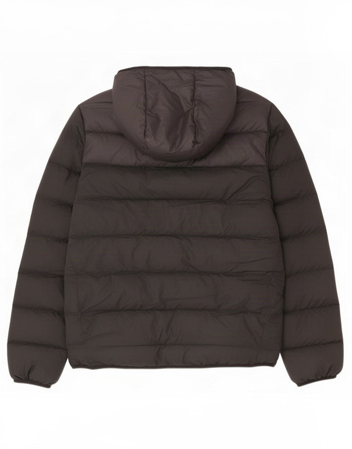 Nike Veste matelassée à capuche pour homme UK 36 Petit Noir Polyester
