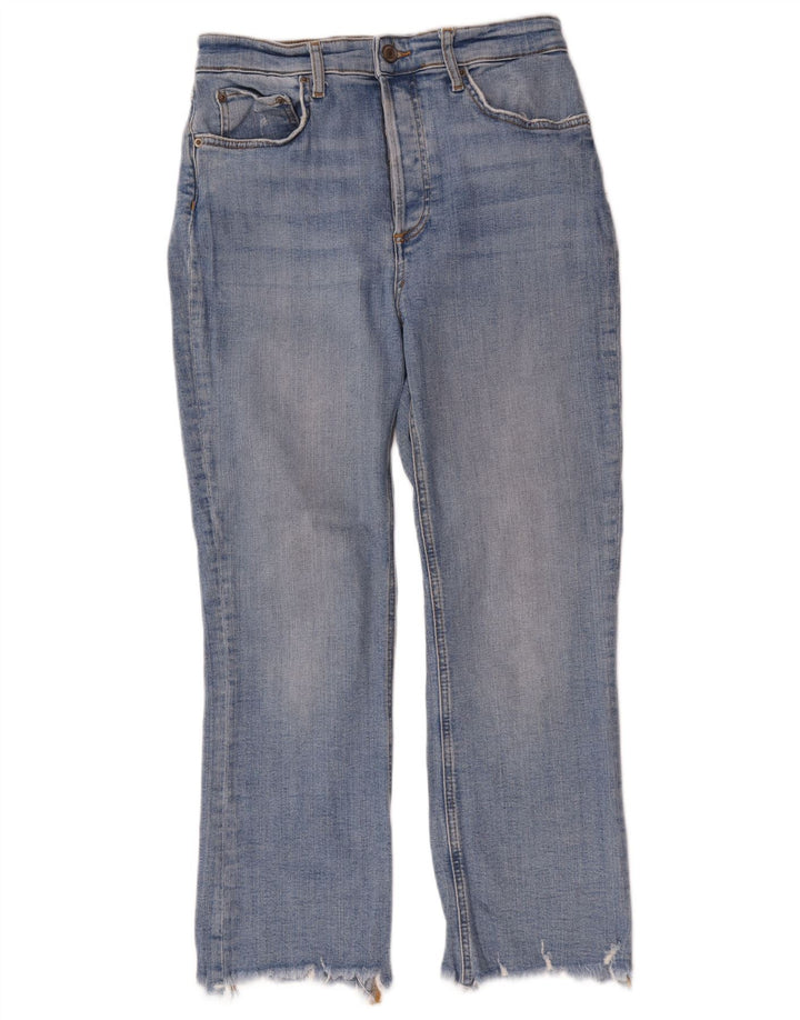 Zara Jean droit pour femme EU 40 Medium W30 L26 Bleu