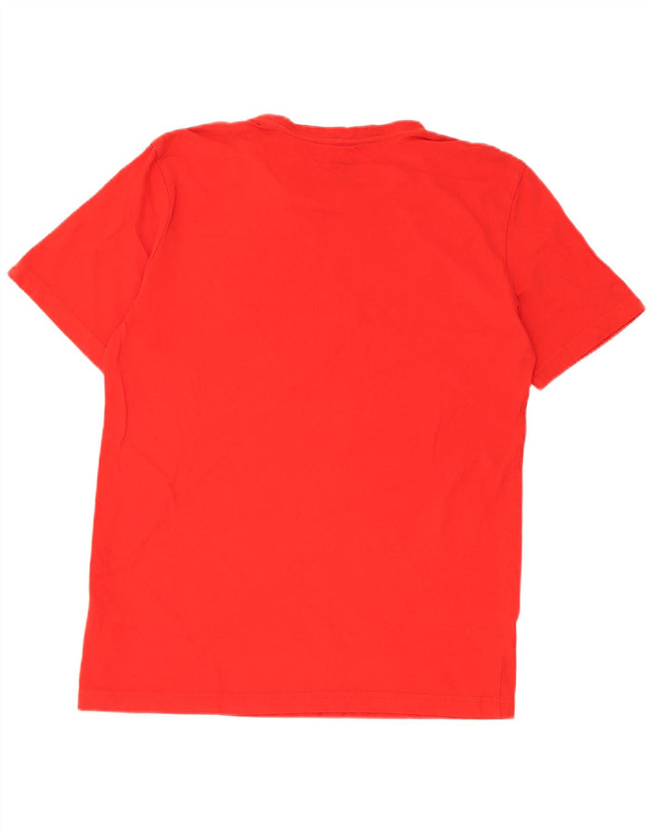 Puma T-Shirt Graphic Homme Rouge Moyen Coton