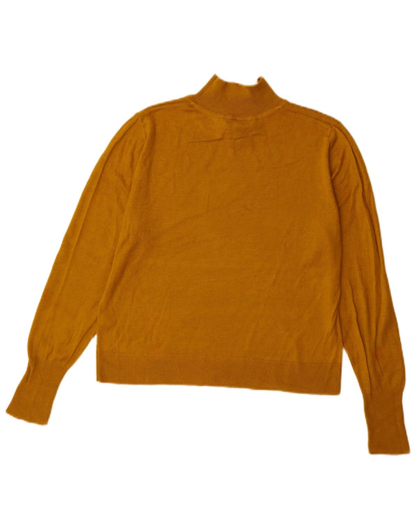 Zara Pull col roulé pour femme UK 10 Petit Beige