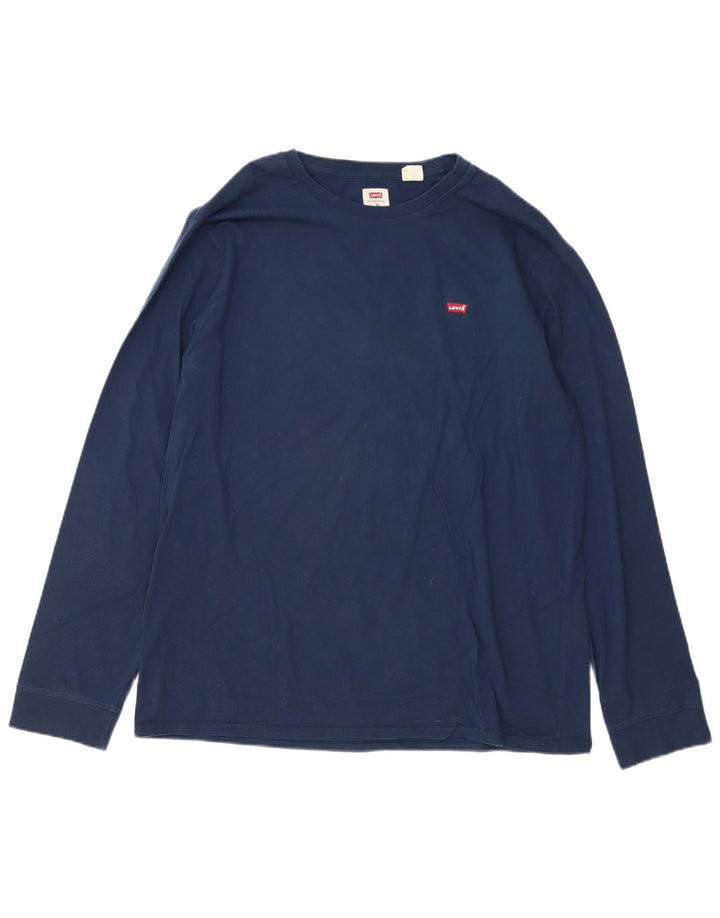 Levi's Haut Standard Manches Longues XL Homme Bleu Marine Coton