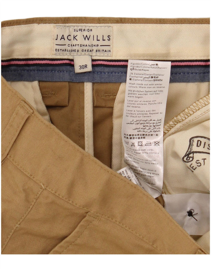 Jack Wills Short Chino Homme W30 Coton Beige Moyen