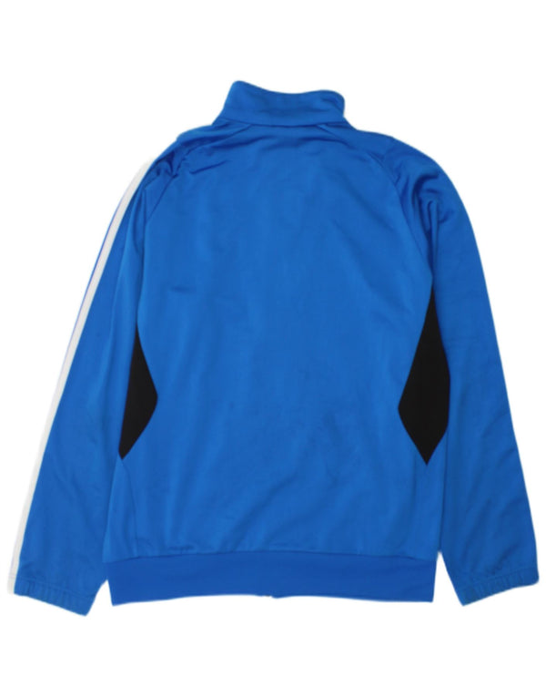 Adidas Veste de survêtement pour homme en polyester color block bleu moyen