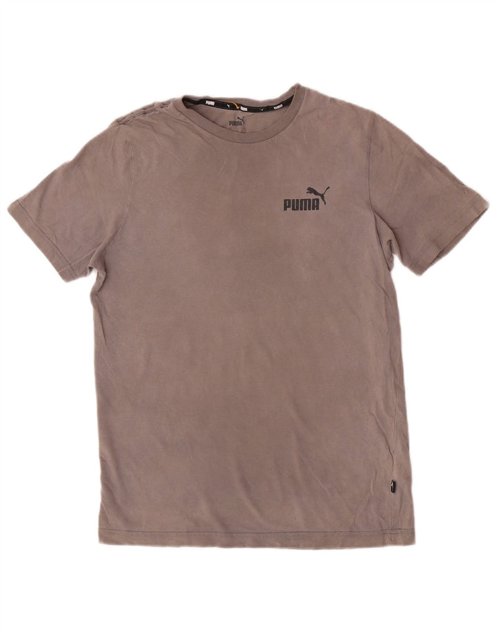 Puma T-Shirt Homme Gris Petit Coton