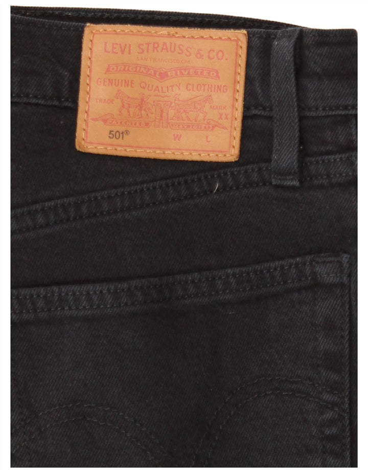 Levi's Jean Droit 501 Homme Noir W28 L27