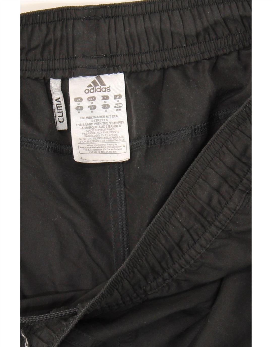 ADIDAS Mens Climalite Sport Shorts Medium Black Polyester Vintage Adidas and Second-Hand Adidas from Messina Hembry 