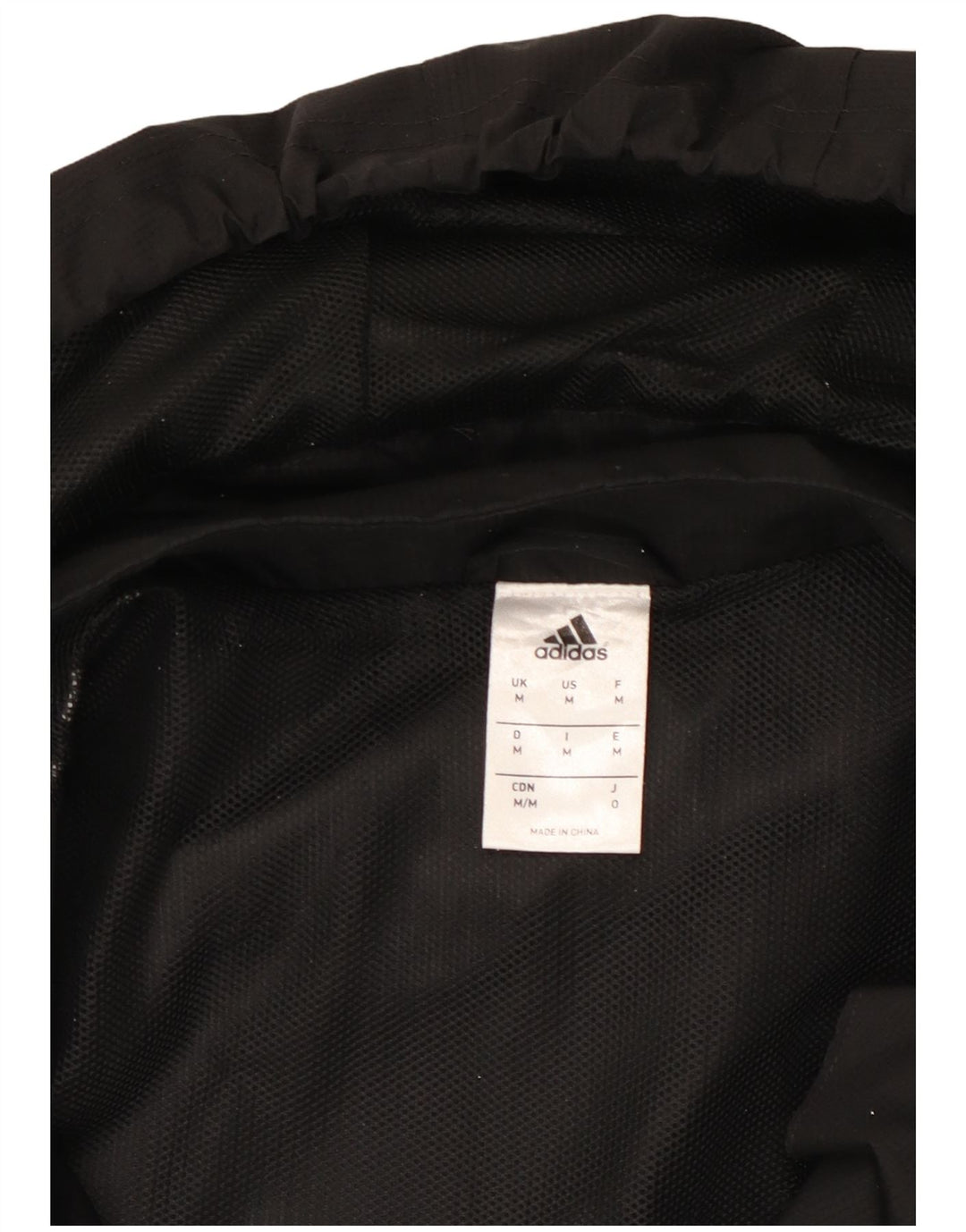 ADIDAS Veste de survêtement à capuche pour homme Noir moyen Polyester colour block
