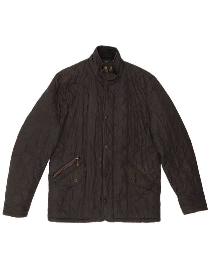 Barbour Veste matelassée pour homme UK 36 Small Noir