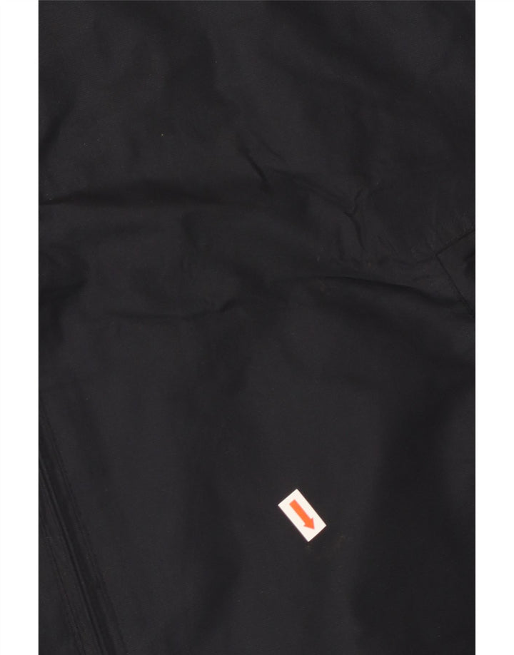 London Fog Veste de pluie à capuche pour homme UK 44 2XL Noir Polyester