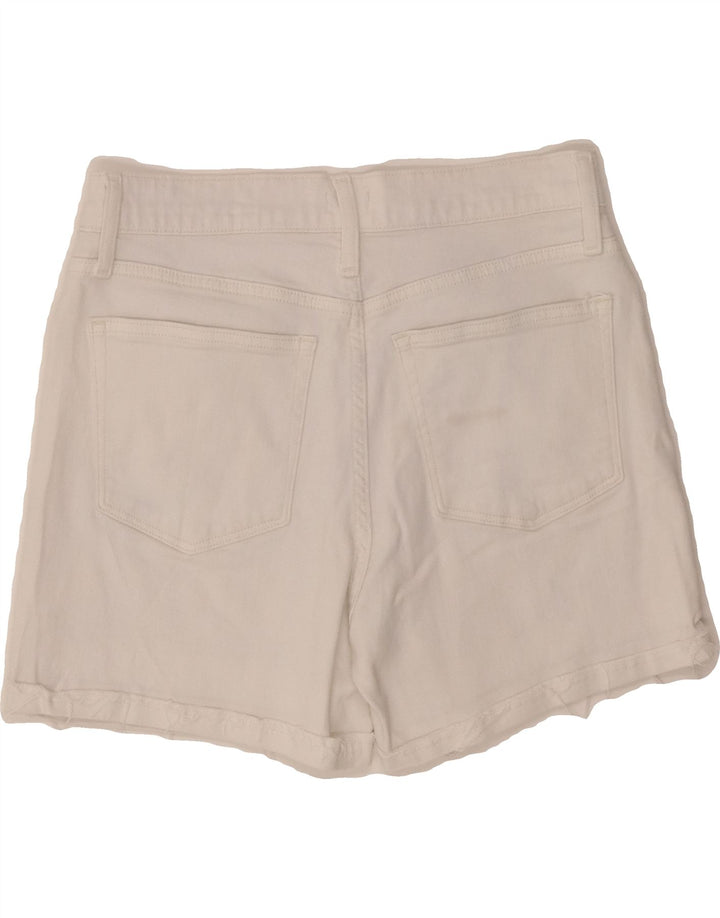 J. CREW Womens Denim Shorts W28 Medium White Cotton Vintage J. Crew and Second-Hand J. Crew from Messina Hembry 