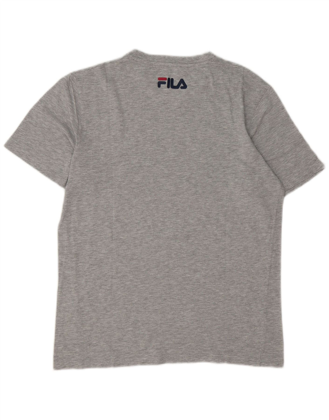 Fila T-Shirt Graphique Homme Gris Moyen Moucheté Coton