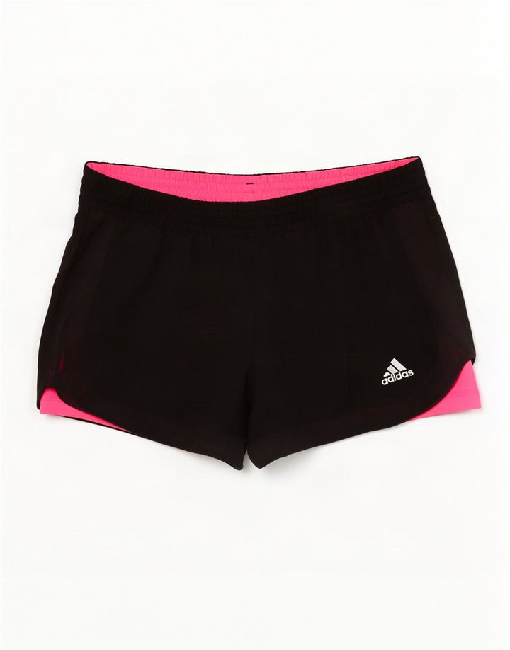 Adidas Climalite Sport Short UK 8/10 Petit Noir Polyester