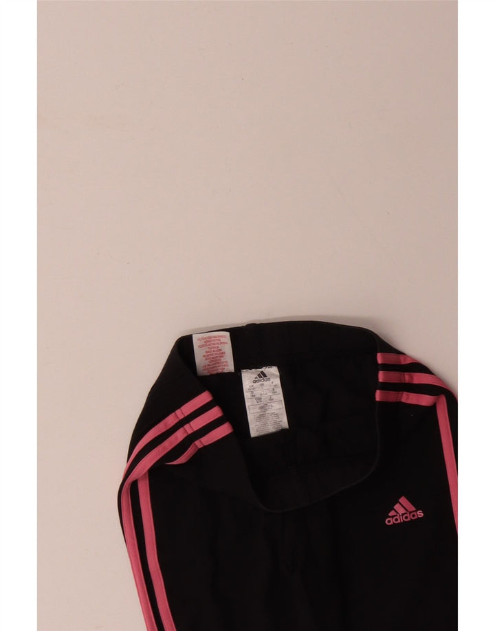 ADIDAS Pantalon de survêtement fille 13-14 ans noir coton