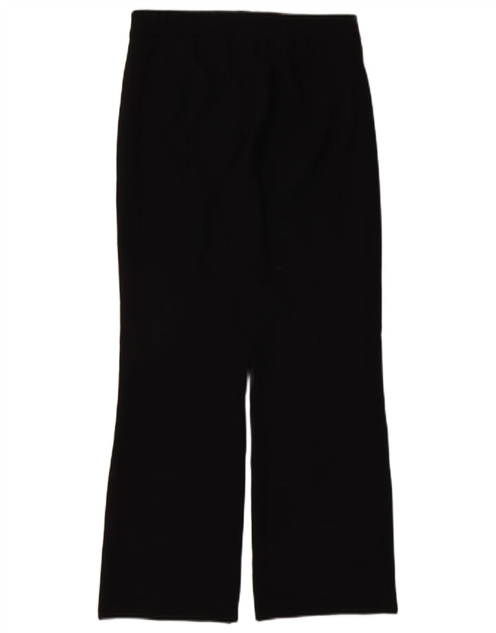 Zara Pantalon décontracté Bootcut Femme Petit W26 L28 Noir Polyester