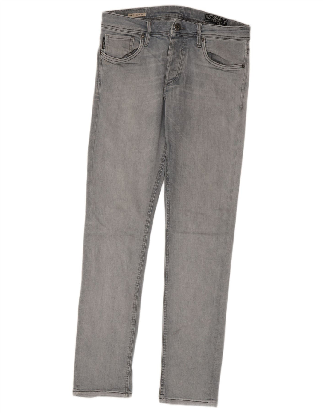 Jack & Jones Jean Slim Tim W31 L32 Homme Gris Coton