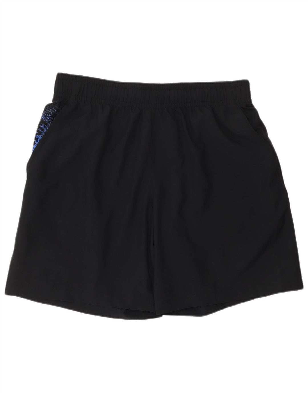UNDER ARMOUR Short de sport graphique pour homme Large Noir Polyester