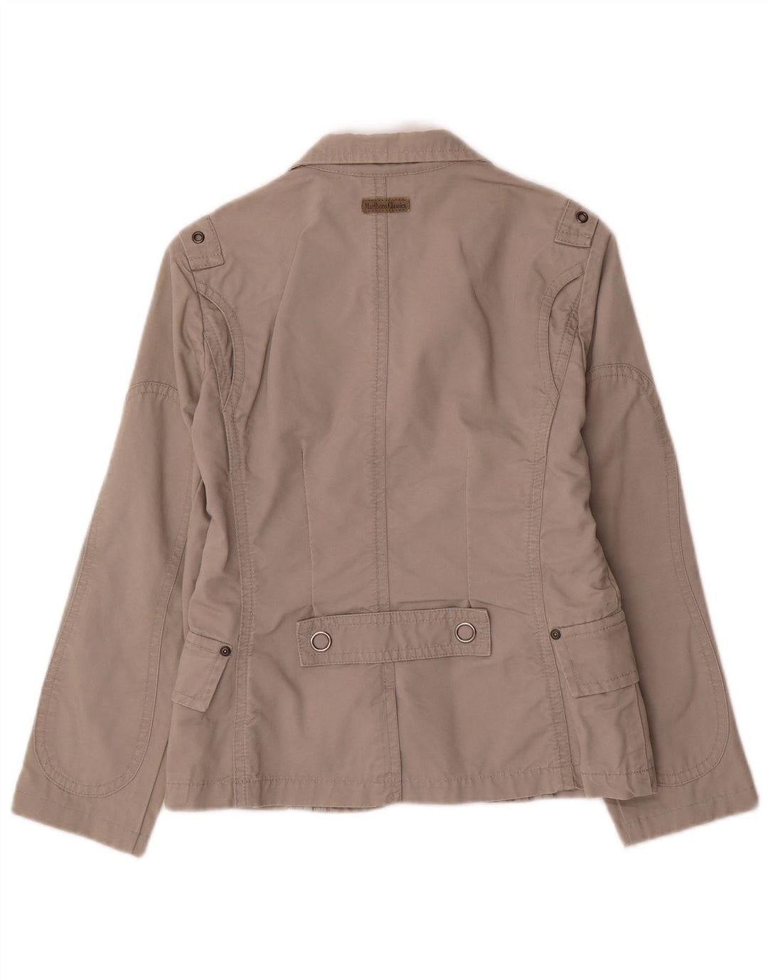 Marlboro Classics Veste utilitaire pour femme EU 36 Petit coton beige