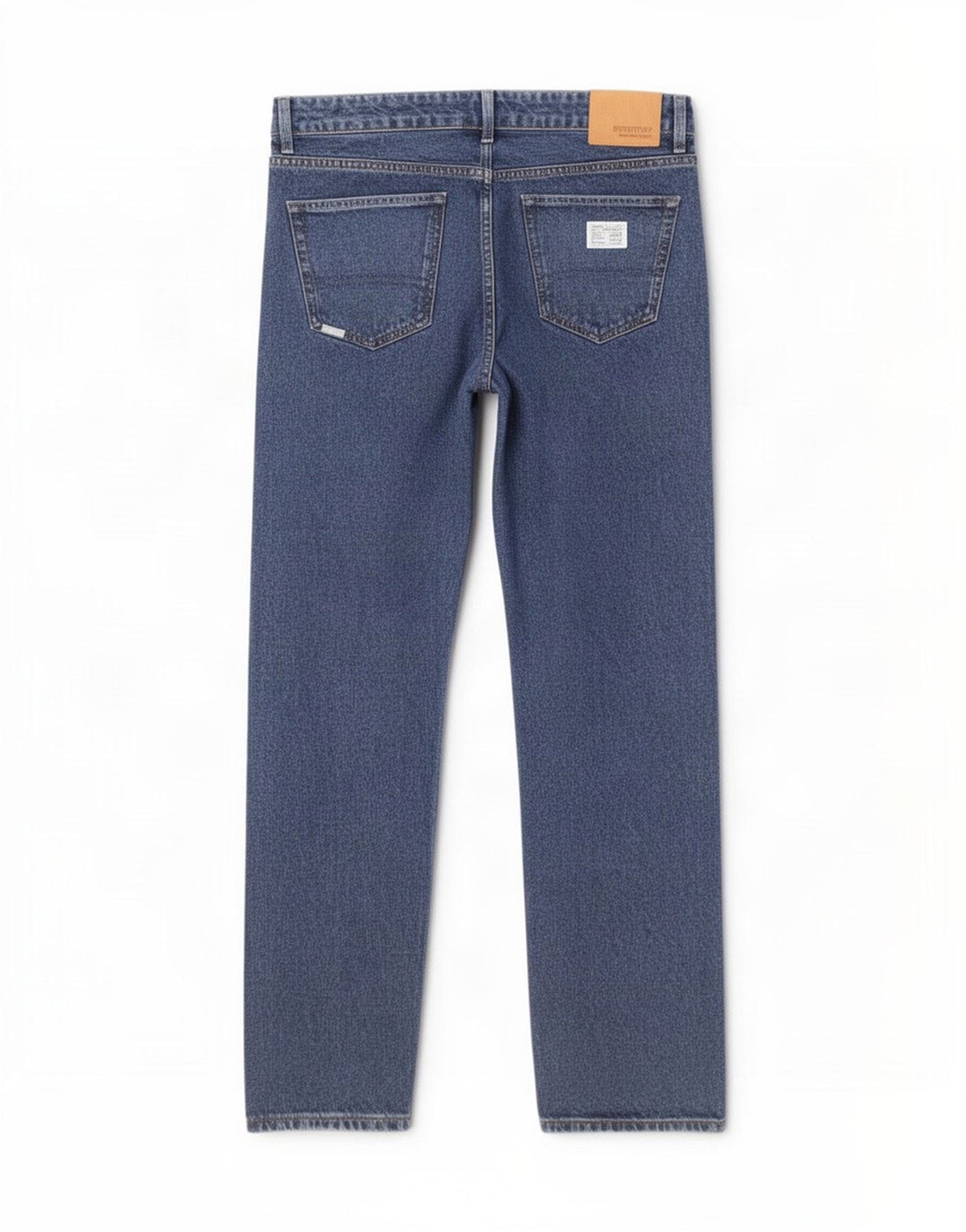 Superdry Jean droit W32 L32 bleu coton homme
