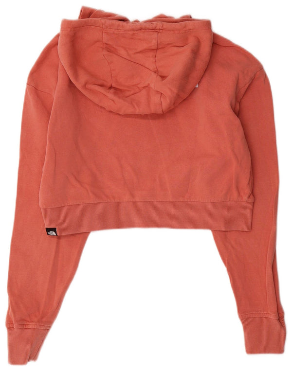 The North Face Pull à capuche surdimensionné pour femme UK 10 Petit coton rose