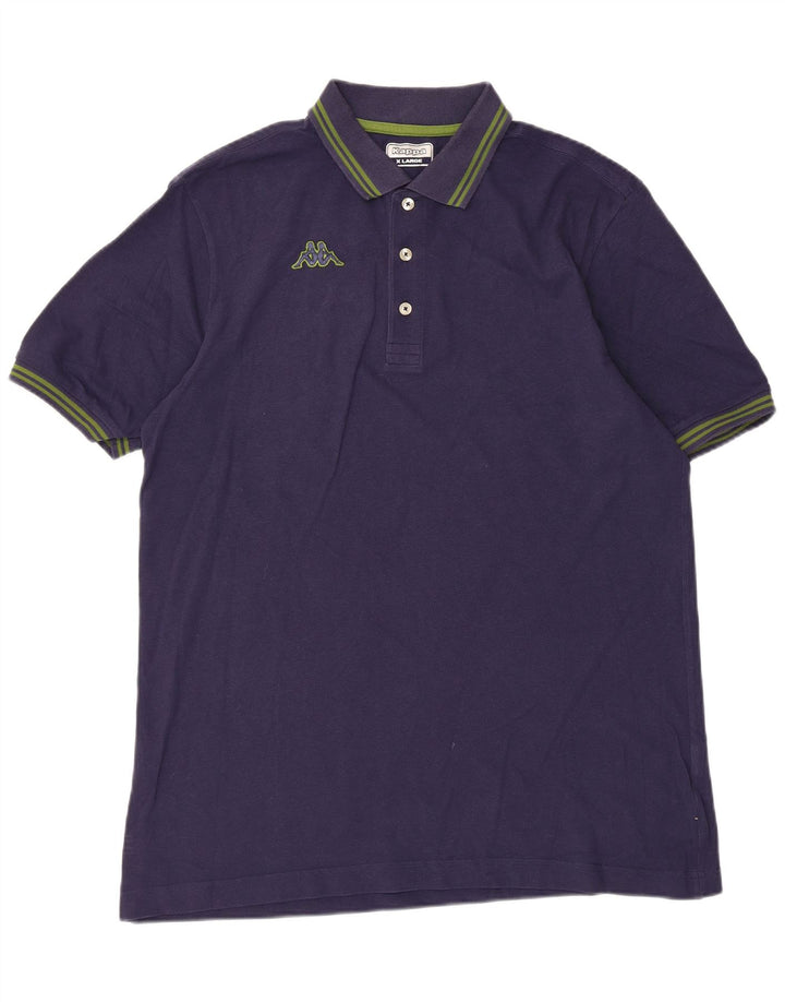 Kappa Polo Homme XL Bleu Marine