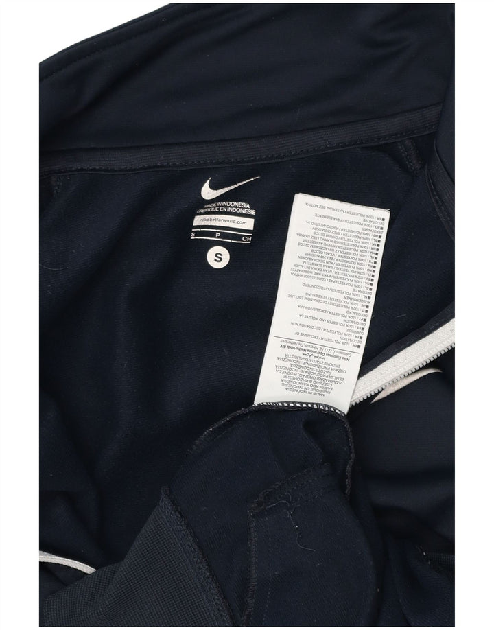 NIKE Veste de survêtement pour homme Petit polyester color block bleu marine