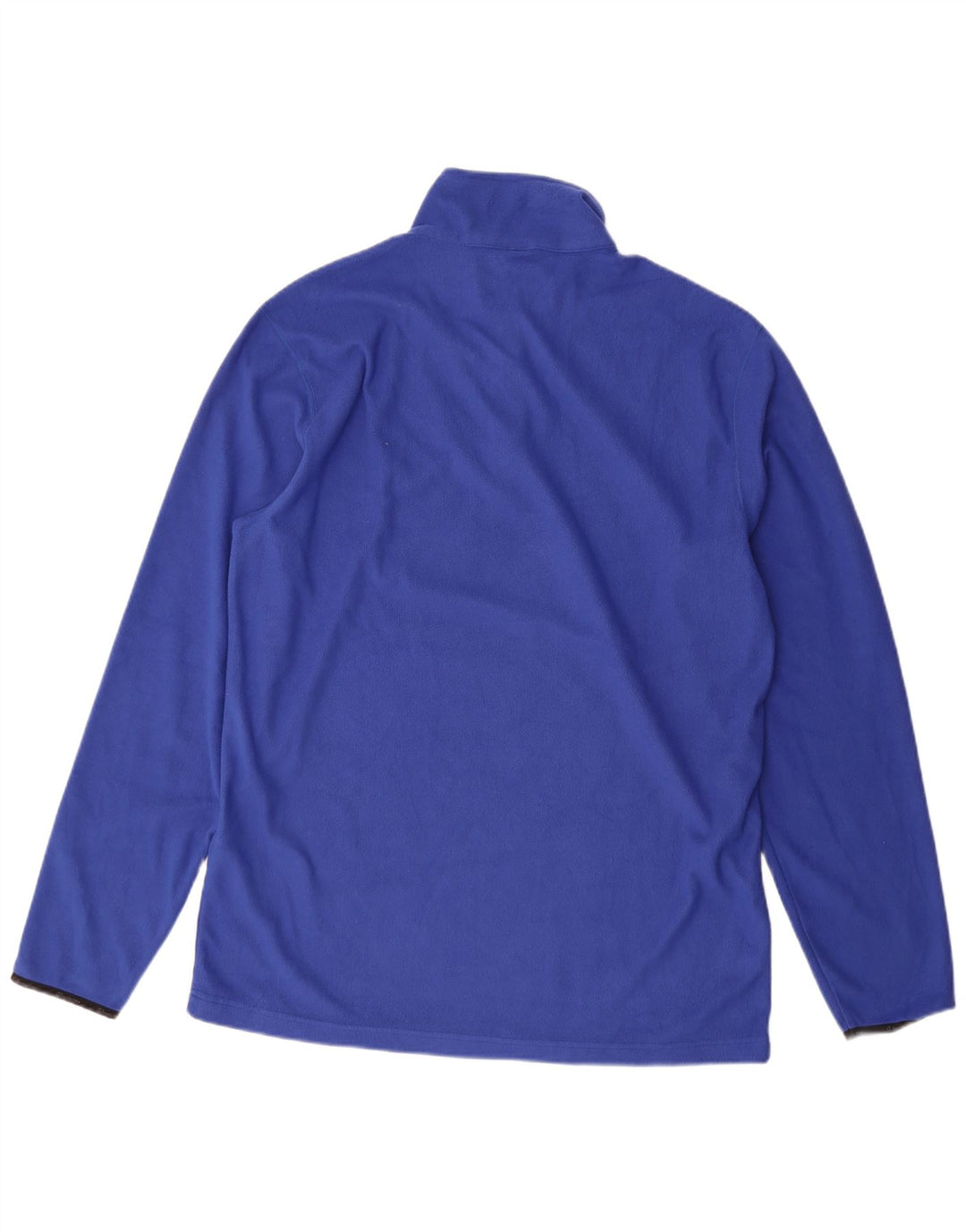 Champion Pull polaire à col zippé pour homme 2XL Bleu Polyester