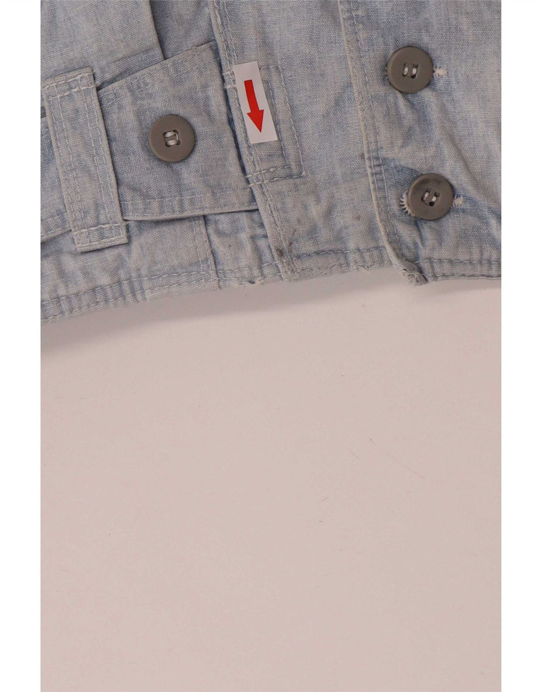 vintage Mens Bomber Denim Jacket UK 36 Petit Bleu