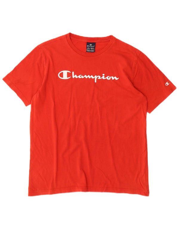 Champion T-Shirt Graphique Garçon 15-16 Ans 2XL Rouge