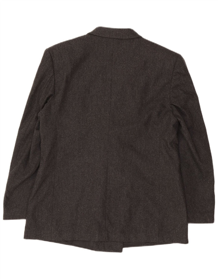 Momenti Veste blazer croisée pour femme UK 14 Gris moyen